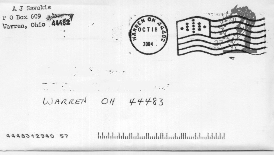 [U.S. Flag Cancel]