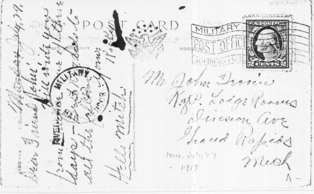 postage card