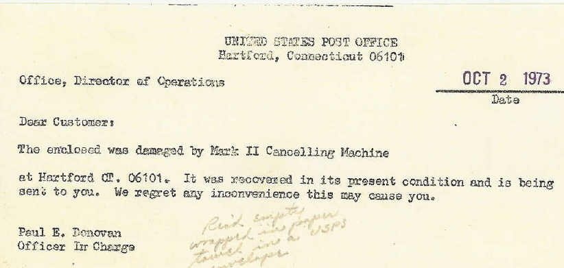 note with cover